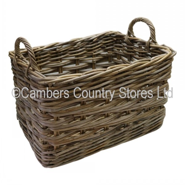 Glenweave H552 Rectangle Basket With Ear Handles Cambers Country Store
